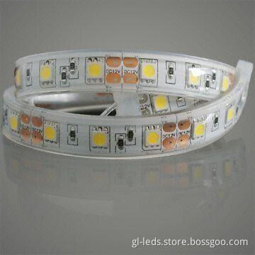 5050 LED Strip, Available in Yellow or Pure White Color